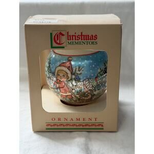 Vintage Christmas Mementoes Ornament Sears Roebuck And Co Chicago, IL With Box